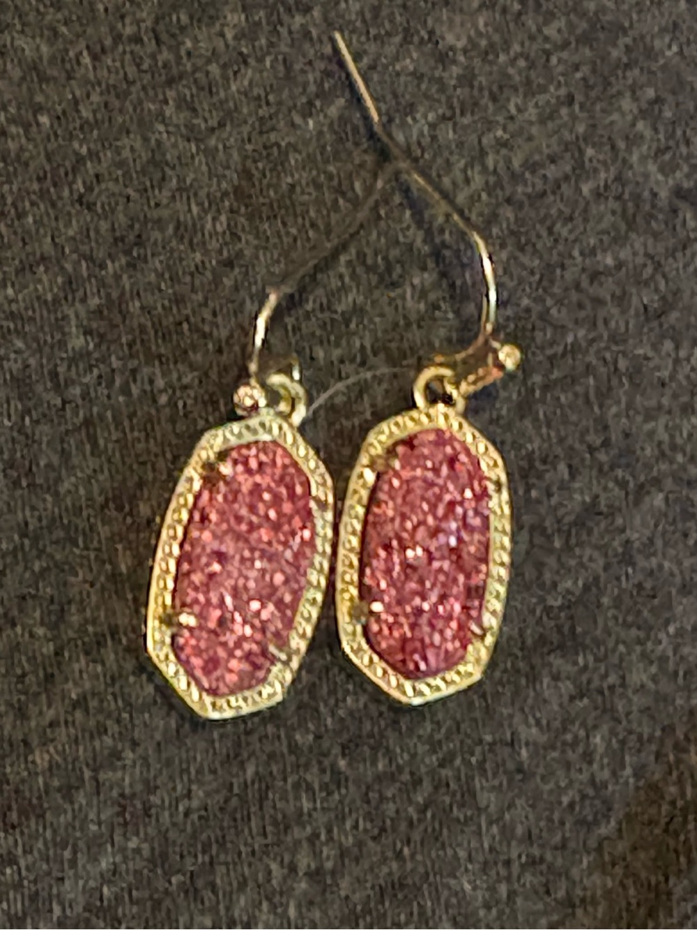Kendra Scott Lee Druzy Drop Earrings in Gold